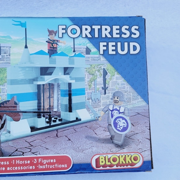 Blokko Fortress Feud 228 Pieces Building Blocks - Picture 7 of 8